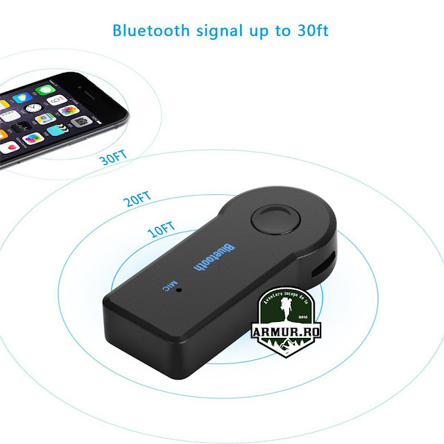 Wireless Bluetooth V4.1 3.5mm AUX Audio Stereo Music Home Receiver Adaptor