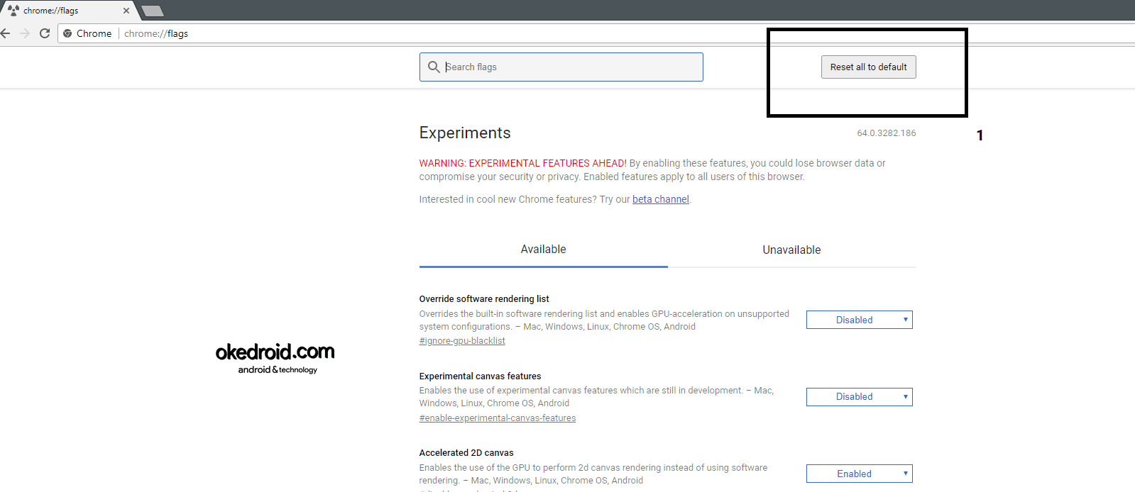 Chrome flags enable download