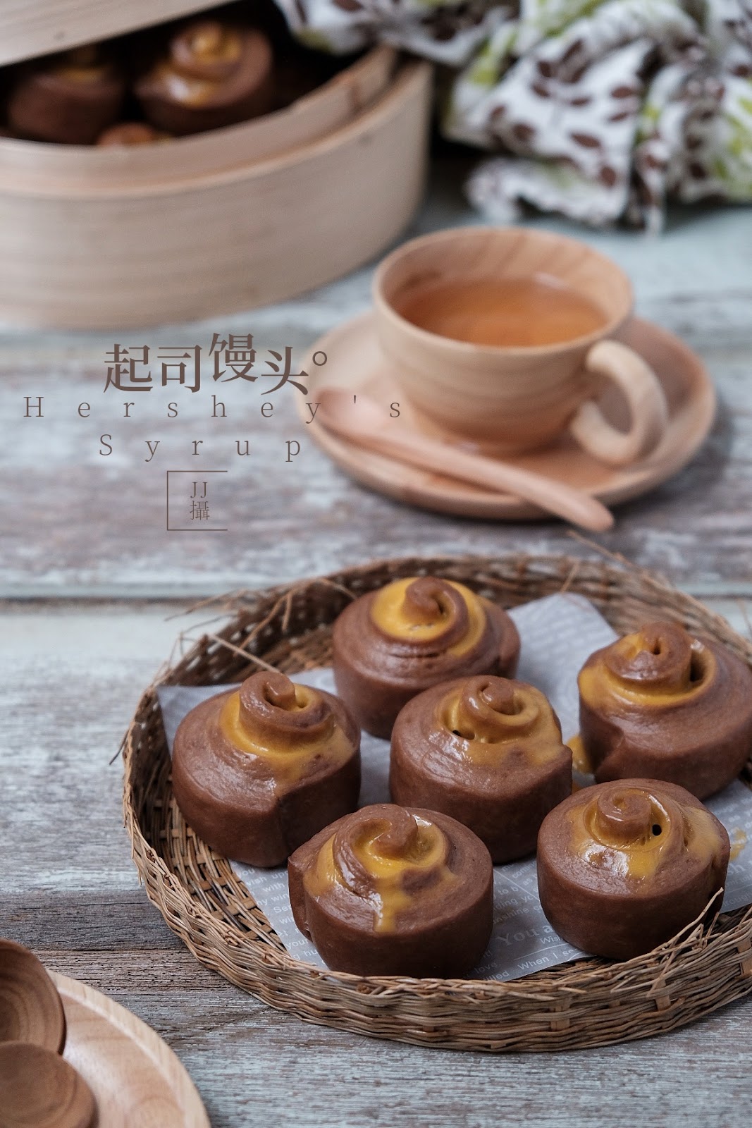 Amiliaya Recipe: Natural Yeast - Chocolate steam bun 天然酵母 - 巧克力馒头