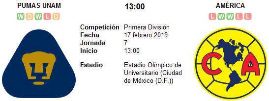 Pumas UNAM vs América en VIVO Pumas UNAM vs América en VIVO