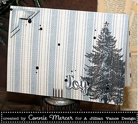 A Jillian Vance Design: Pine Trees and Big Christmas Greetings!!