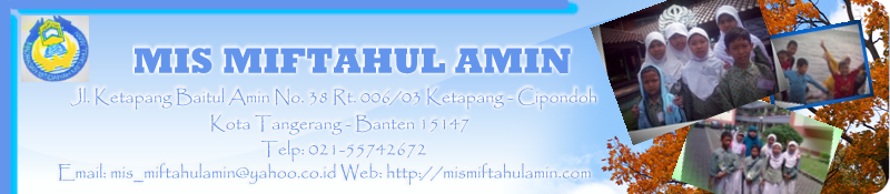 Madrasah Ibtidaiyah (MI) Miftahul Amin  Kota Tangerang