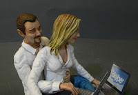 idea regalo moglie statuina realistica coppia statuette personalizzate orme magiche