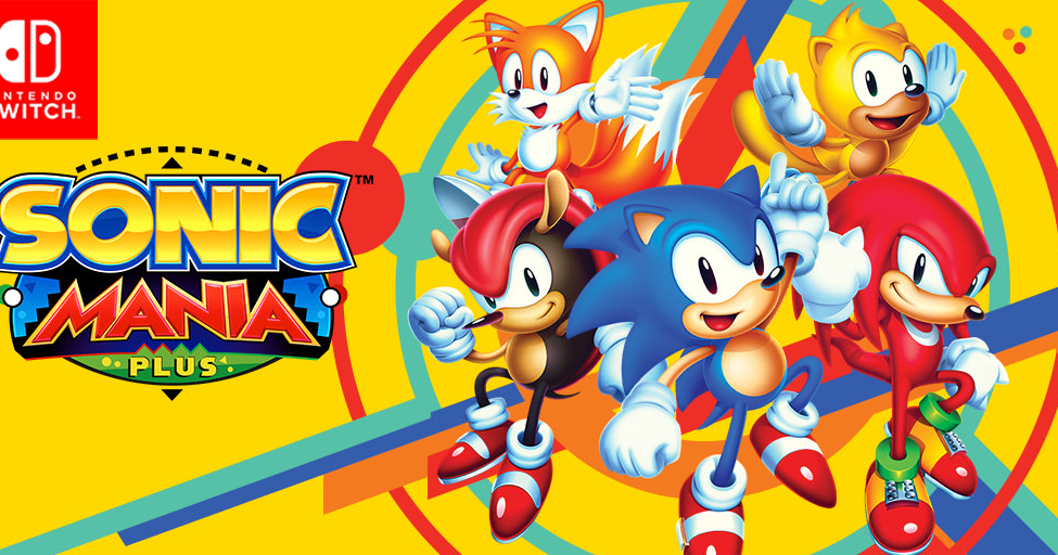 Sonic mania plus fisico nintendo switch sega