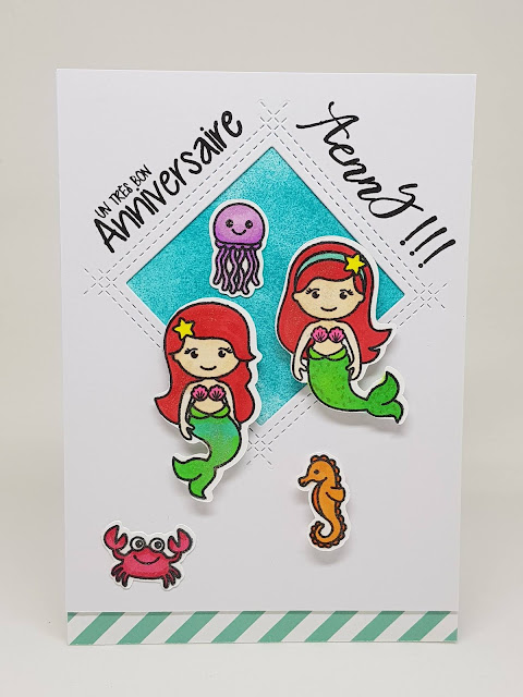 Sunny Studio Stamps: Sunny Saturday Customer Card Share by Dennice Watts