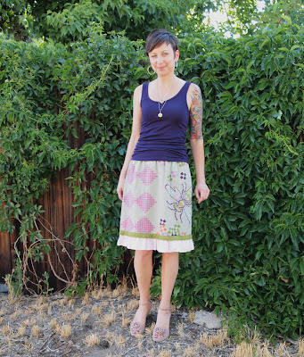 Fancy Tiger Crafts: Erikia's Skirt Spectacular!