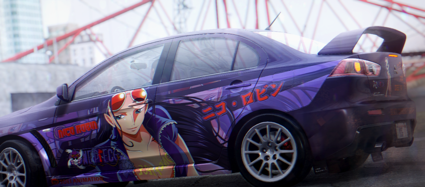 Mitsubishi Lancer Evolution 10 Itasha