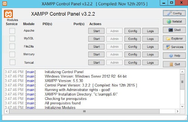 Scarica XAMPP: Apache + MariaDB + PHP + Perl