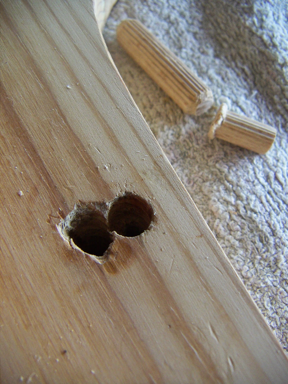 Guia para espigas de madera