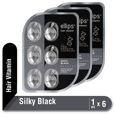 Punya Masalah dengan Rambut  Rontok dan Kusam Mungkin Produk Ellips Hair Vitamin – Silky Black Punya Solusinya