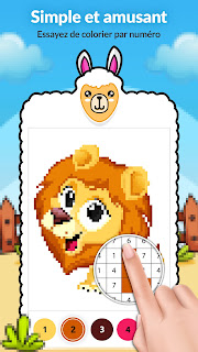 [JEU] Pixel Art Animaux - Peinture par Numero [Gratuit]  Fr-Screenshot-2