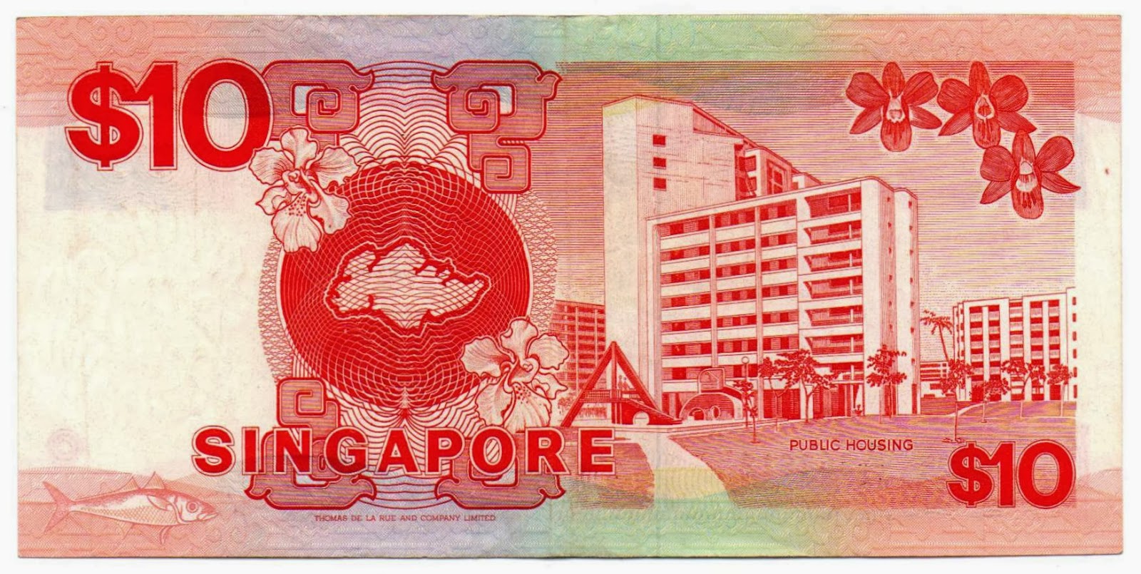 BILLETES DEL MUNDO: Singapur