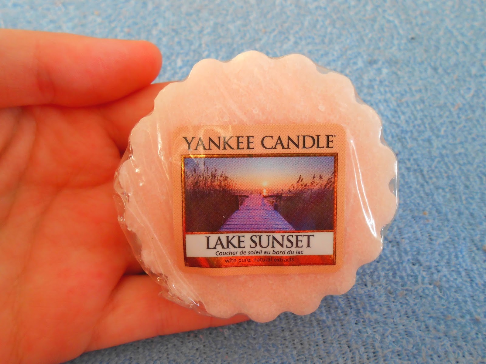 Mart1ina Recenze vosk Yankee Candle Lake Sunset