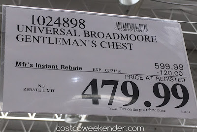 Deal for the Universal Broadmoore Gentleman's Chest at Costco