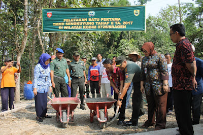KODIM SRAGEN SIAP LAKSANAKAN TMMD DI TANGEN