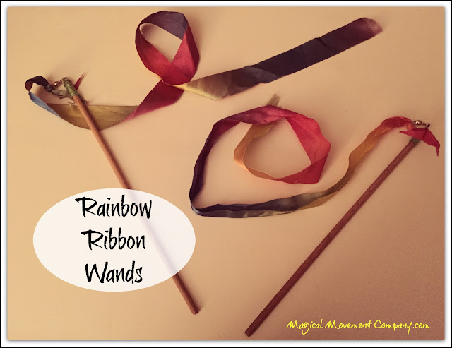RAINBOW RIBBON WANDS Music in Motion