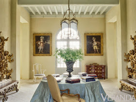 Interiors French Design Axel Vervoordt Chateau