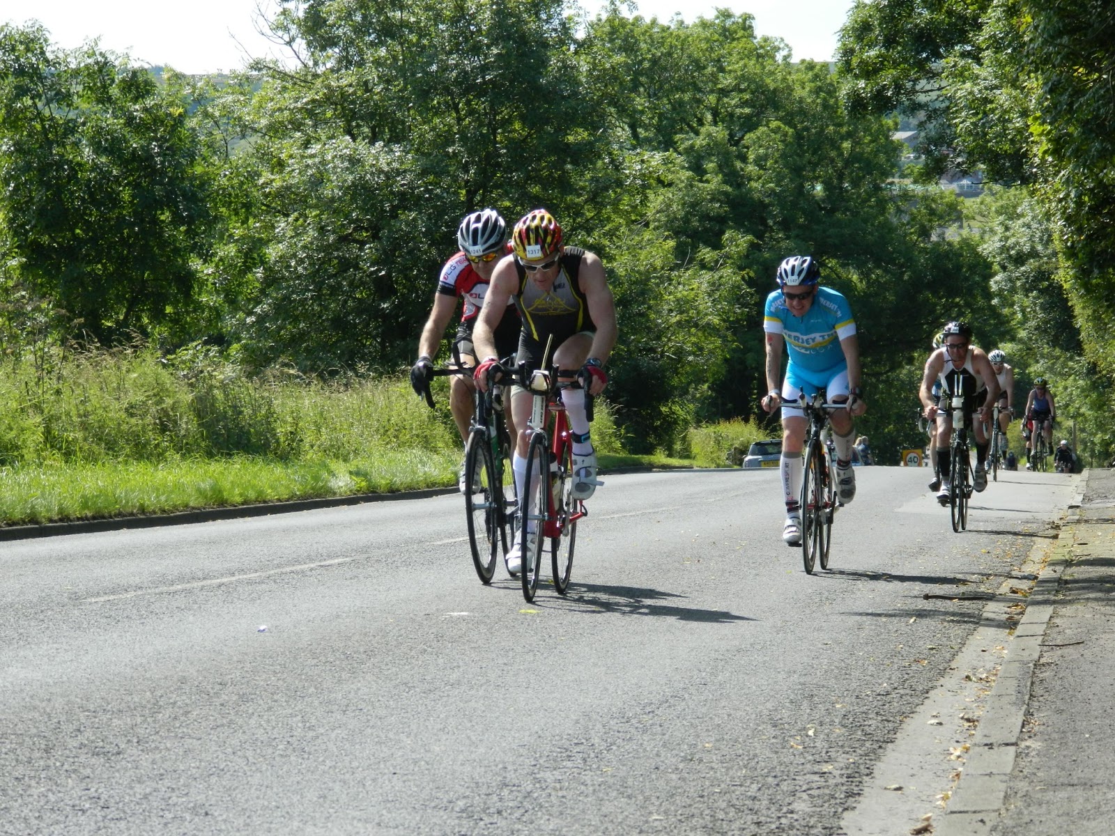 Cycling with AshWarP IRONMAN UK Bolton 2012 Cycle Course