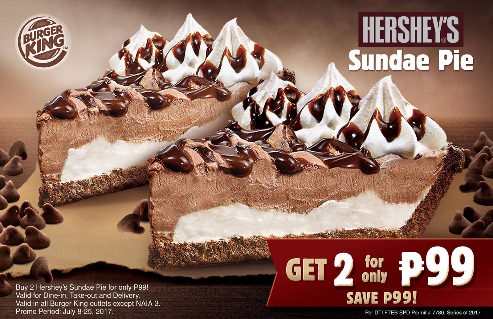 Manila Shopper Burger King Hershey's Sundae Pie Promo July 2017