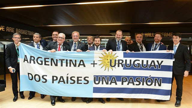 FIBA decidirá el año que viene si otorga Mundial 2027 a Argentina y Uruguay