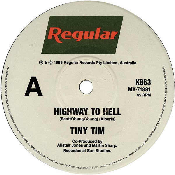 Rock On Vinyl W.O.C.K On Vinyl Tiny Tim Rock (1993)