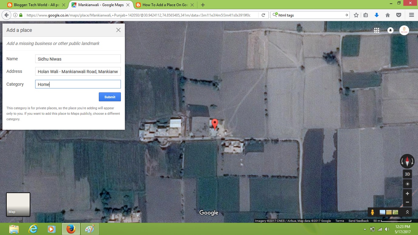 How To Add a Place On Google Map Technical Gadget