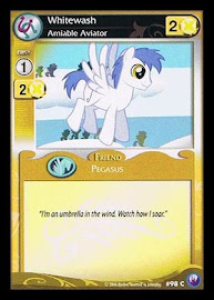 My Little Pony Whitewash, Amiable Aviator Canterlot Nights CCG Card