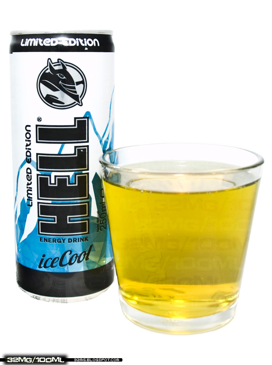 32MG/100ML Energy Drinks collection Új Hell iceCool Limited Edition