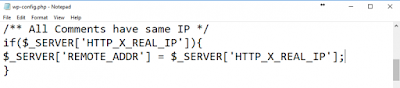 WordPress – All the IP Addresses of Comments are Same and of Local Server WordPress – All the IP Addresses of Comments are Same and of Local Server
