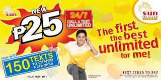 Unlimited call and text promo CTU25