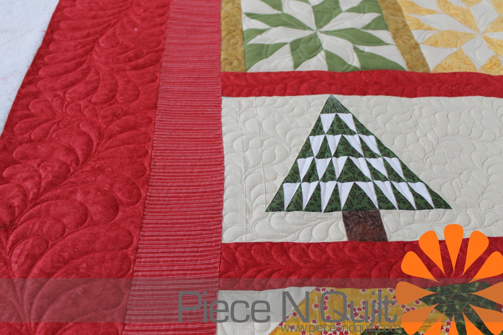 Piece N Quilt Christmas Row Quilt