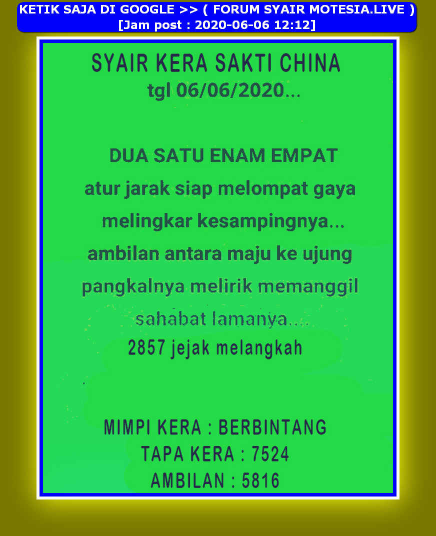 forum syair meloditogel