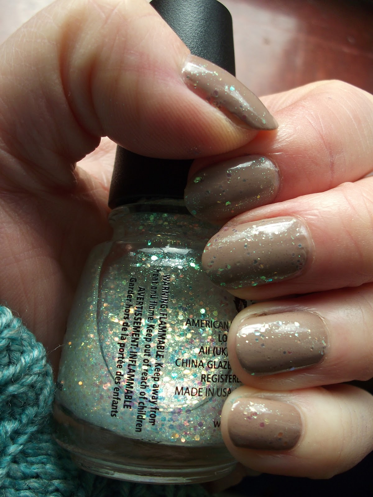 Knitty Nails Nails Inc Belgravia Gardens and China Glaze Make a Spectacle