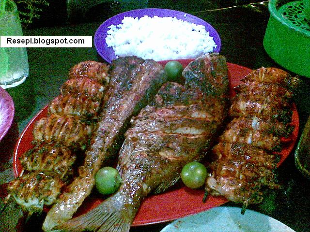 Cooking Recipe: Ikan bakar pasar Philippines Sabah