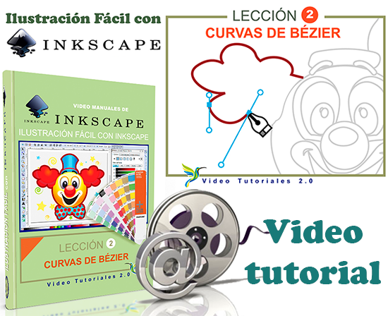 Curso Inkscape 2/10 Curvas de Bézier