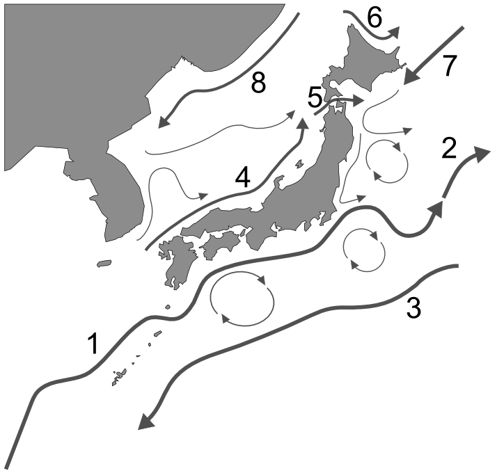 ocean currents canada. (Japan#39;s ocean currents: 1.