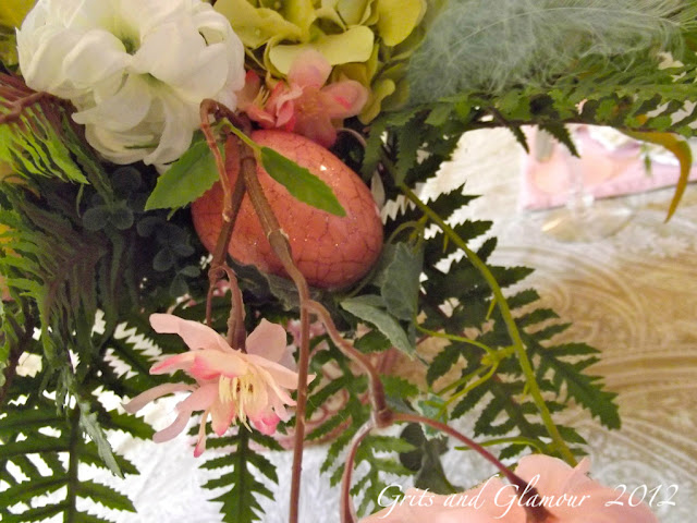 Spring Tablescape in Paisley and Pink - The Everyday Home - www.everydayhomeblog.com