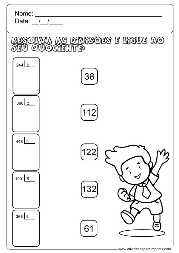 Multiplicação e Divisão para o 4º ano Multiplicação e Divisão para o 4º ano