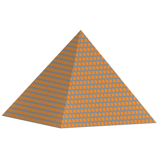 Т д пирамида. Пирамида 3d. Пирамида 3d модель. 3 Пирамиды. Тетраэдр 3д.