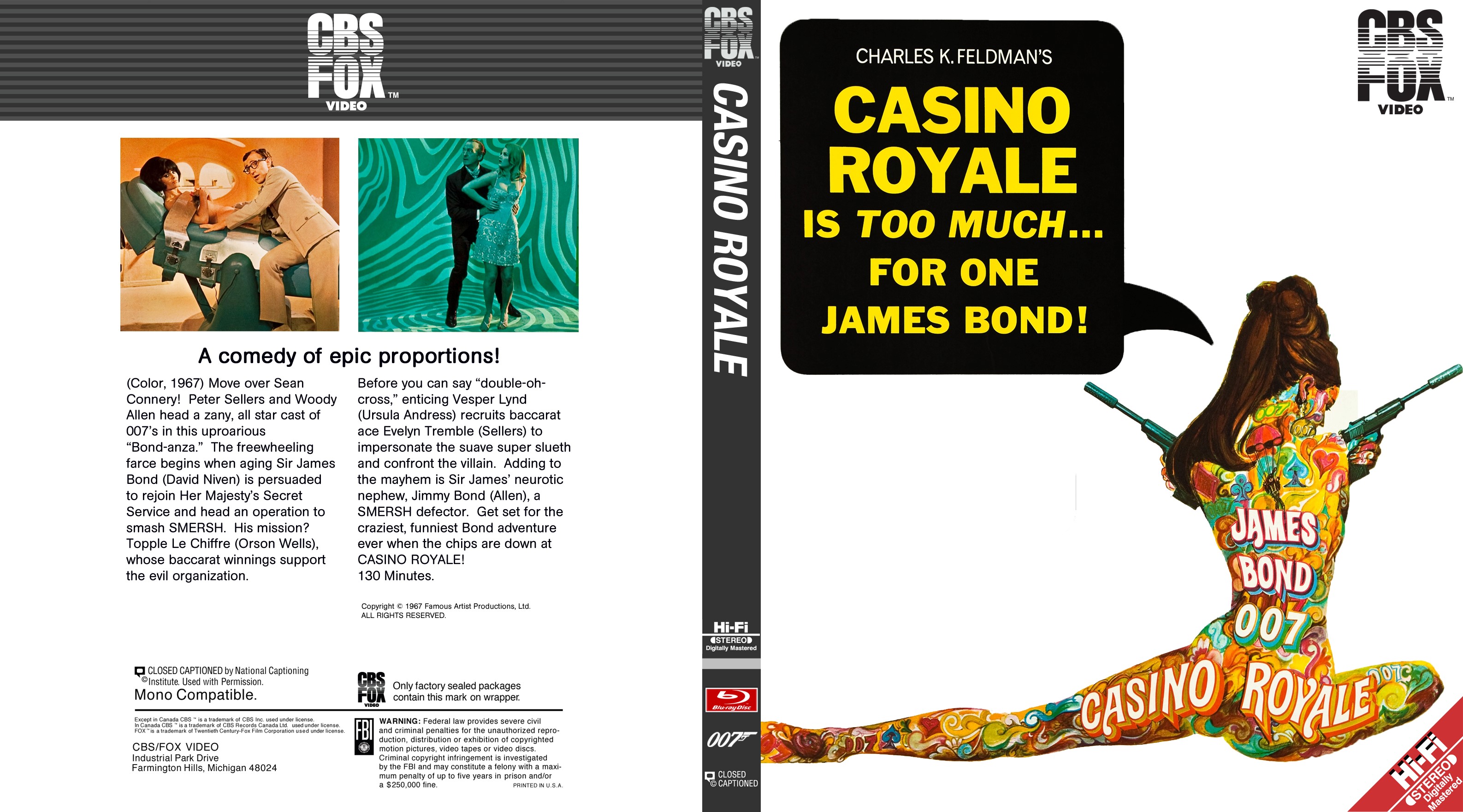 Casino royale 1967 dvd Casino royale 1967 dvd
