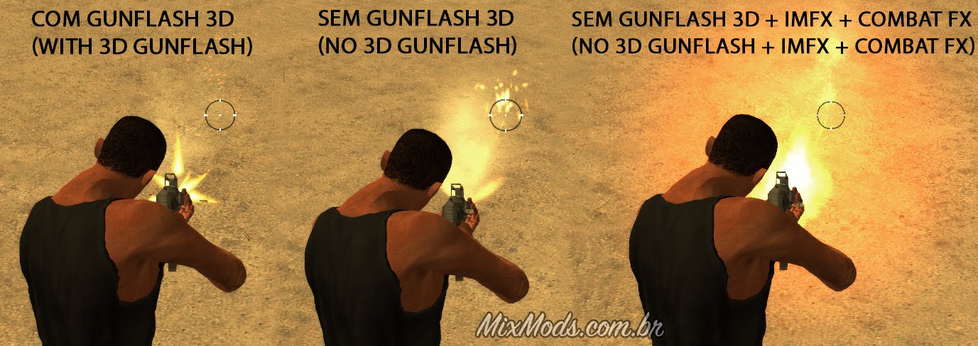 Recrutar Peds com qualquer arma (ou qualquer outro tipo de arma) - GTA San  Andreas Mods Modloader 