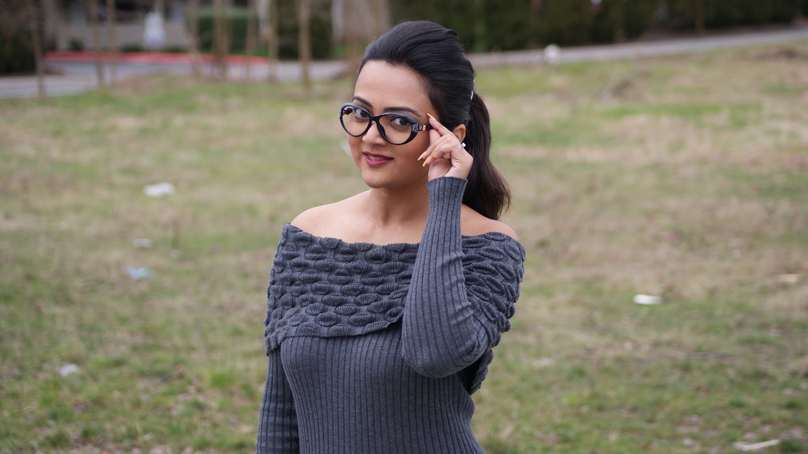 nerd glasses, nerdy glasses on round face, nerdy glasses on indian girl, firmoo glasses review