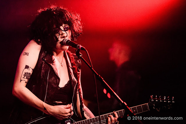 Pale Waves at Velvet Underground on April 9, 2018 Photo by John Ordean at One In Ten Words oneintenwords.com toronto indie alternative live music blog concert photography pictures photos