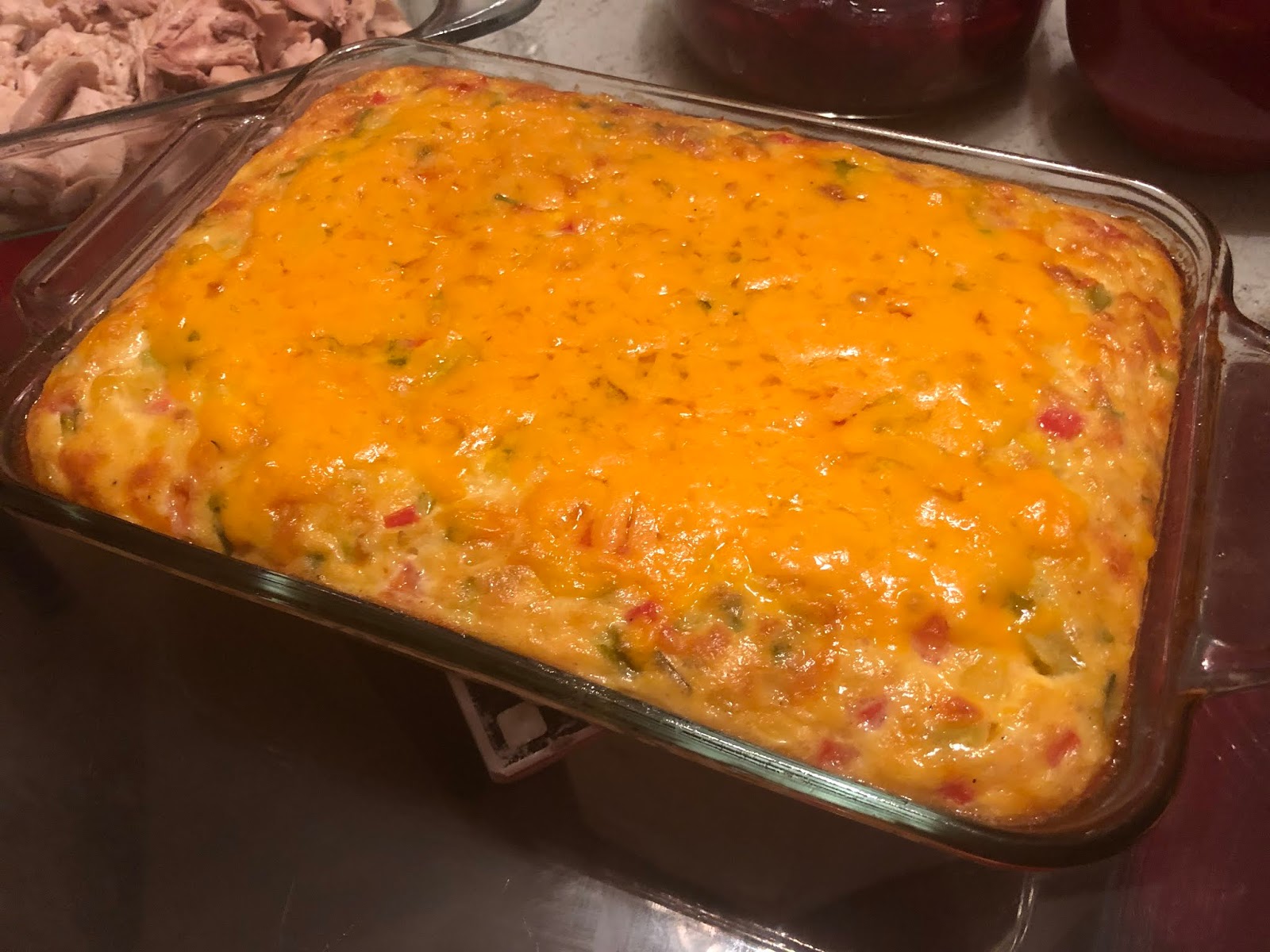 Cooking with Joey Cheesy Corn Casserole