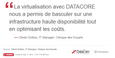 Une étude indépendante menée auprès des clients de DataCore sur sa technologie de stockage