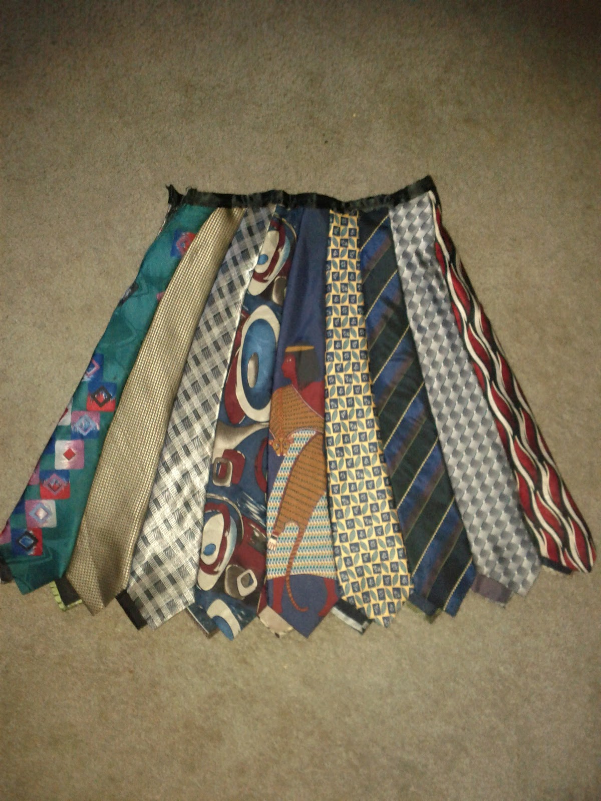 Value-able Ideas: Necktie Skirt