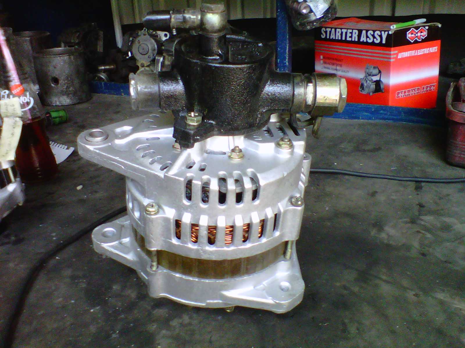 Jual Dinamo Starter dan Dinamo Alternator (Dinamo Ampere) UPGRADE