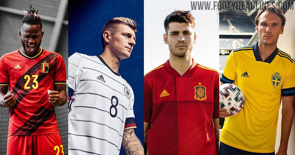 Euro 2020 kits: New away shirts released by Adidas for Germany, Hungary,  Belgium, Spain, Russia and Sweden