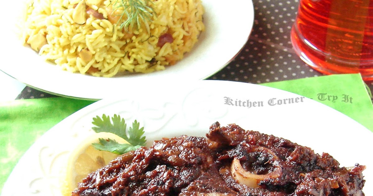 Persian Mutton Roast and Saffron Dill Rice