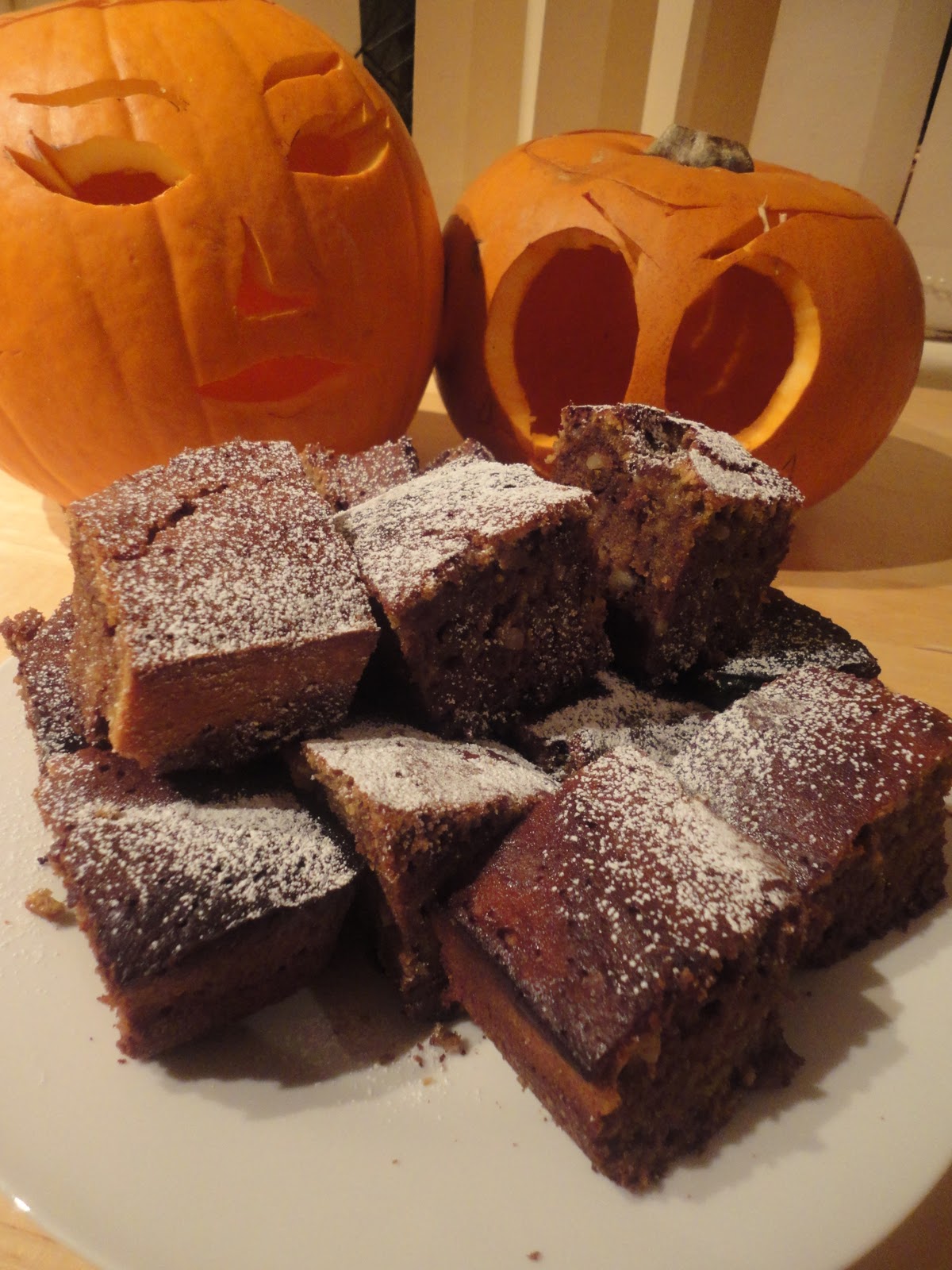 Fullest Part of Life Spiced Chocolate Pumpkin Brownies